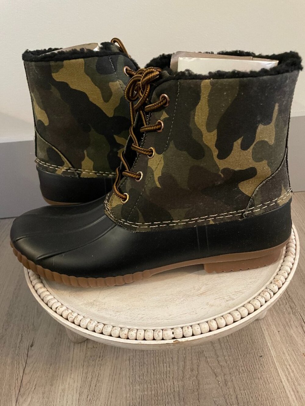 Camo Duck Boots